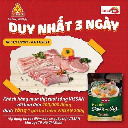 “Mua Thịt Tươi Ngon – Nhận Ngay Quà Tặng”