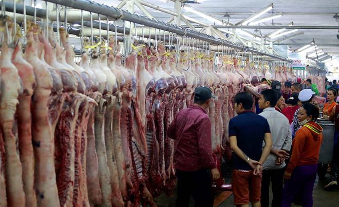 Vỡ trận giá thịt heo