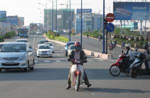 “Vô tư” vi phạm Luật Giao thông