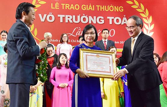 40 nhà giáo nhận giải thưởng Võ Trường Toản