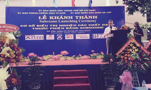 Điều trị cai nghiện ma túy bằng Suboxone đầu tiên tại Việt Nam