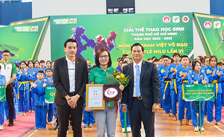 Gần 2.000 vận động viên tham gia giải Vovinam Cúp Nestlé MILO 2023