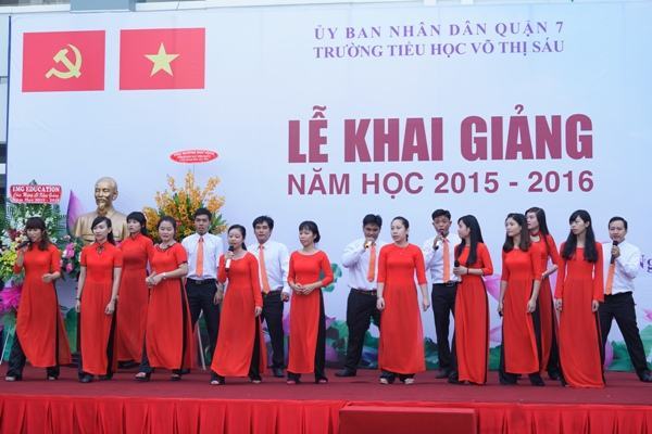 Trường TH  Võ Thị Sáu (Q.7): Khai giảng năm học mới 2015-2016