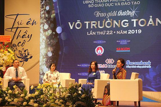 50 giáo viên được vinh danh tại Giải thưởng Võ Trường Toản