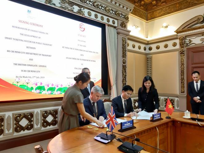 Vương quốc Anh tài trợ phát triển đô thị TP.HCM