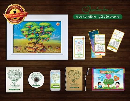 Tranh mỹ thuật đầu tiên ứng dụng audio vào giáo dục trẻ