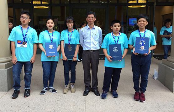 Cuộc thi toán học WMO 2018 tại Mỹ: Việt Nam đoạt 5 huy chương