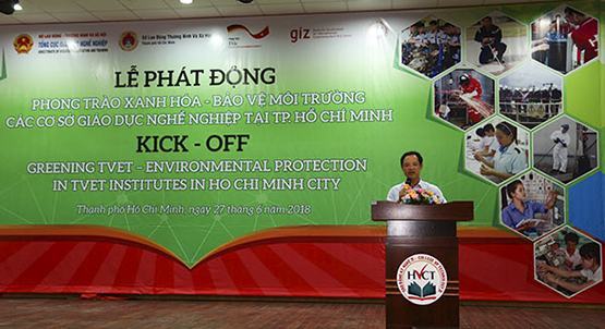 Xanh hóa – Bảo vệ môi trường tại các cơ sở giáo dục nghề nghiệp