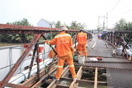 Cầu Long Kiểng sẽ thông xe trước 1-2