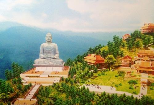 Xây dựng Phật đài Quốc thái dân an