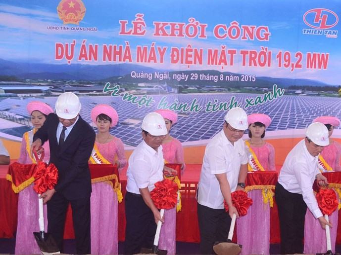 Xây nhà máy điện mặt trời đầu tiên tại Việt Nam