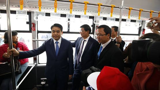 Hà Nội vận hành tuyến buýt nhanh đầu tiên