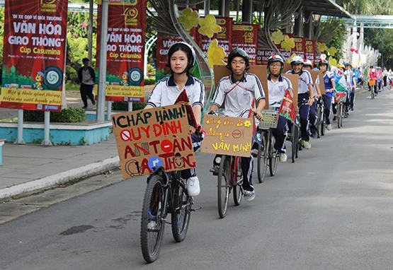 Lan tỏa văn hóa giao thông cho giới trẻ