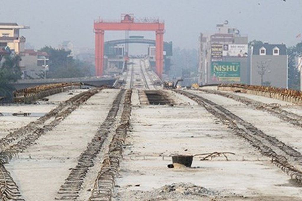 Hợp long toàn tuyến đường sắt đô thị Cát Linh – Hà Đông