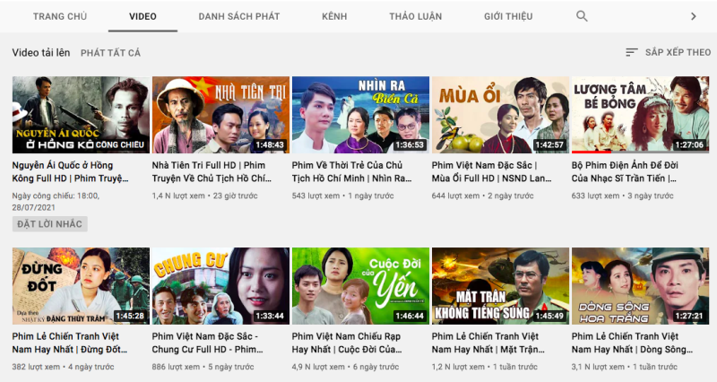 Xem miễn phí nhiều phim kinh điển Việt tại nhà