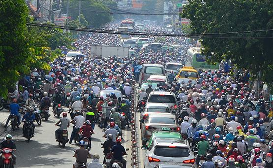 TP.HCM: Đề xuất cấm xe máy vào trung tâm từ năm 2030