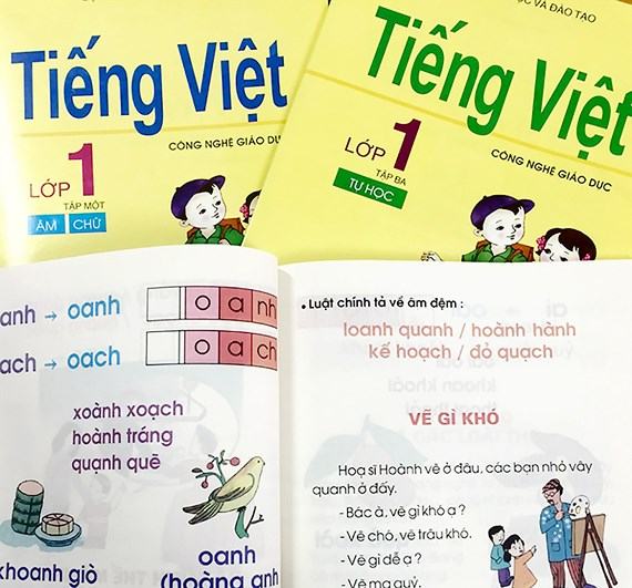 Bộ sách Tiếng Việt 1 Công nghệ giáo dục