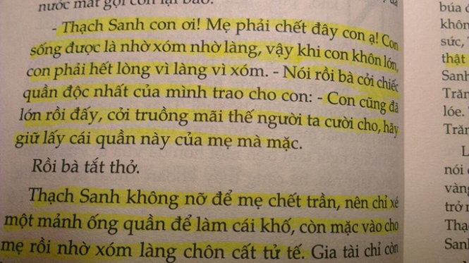 Yêu cầu thẩm định truyện Thạch Sanh “cởi truồng”