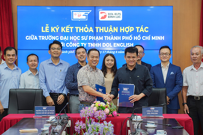 DOL English ký thỏa thuận hợp tác với Trường Đại học Sư phạm TP.HCM