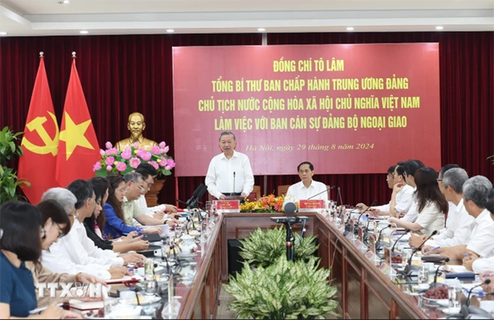 Tổng Bí thư, Chủ tịch nước Tô Lâm: Xây dựng, củng cố ngoại giao thời đại mới