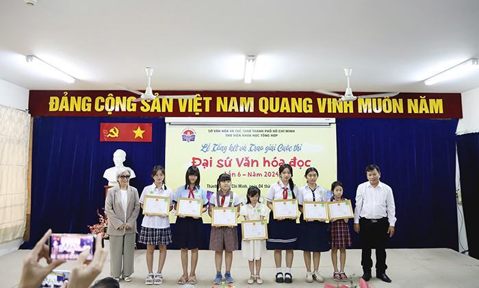 Trao giải cuộc thi “Đại sứ văn hóa đọc” năm 2024