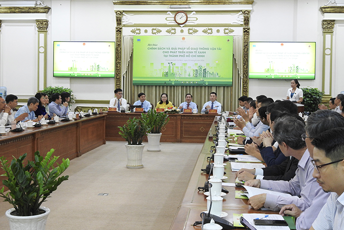 Hội thảo “Phát triển giao thông xanh hướng đến phát triển đô thị xanh và bền vững ở TP.HCM”