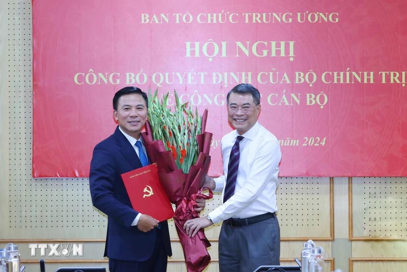 Bí thư Tỉnh ủy Thanh Hóa Đỗ Trọng Hưng giữ chức Phó Trưởng Ban Tổ chức Trung ương