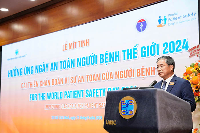 Bệnh viện Đại học Y Dược TP.HCM hưởng ứng Ngày An toàn người bệnh thế giới 2024