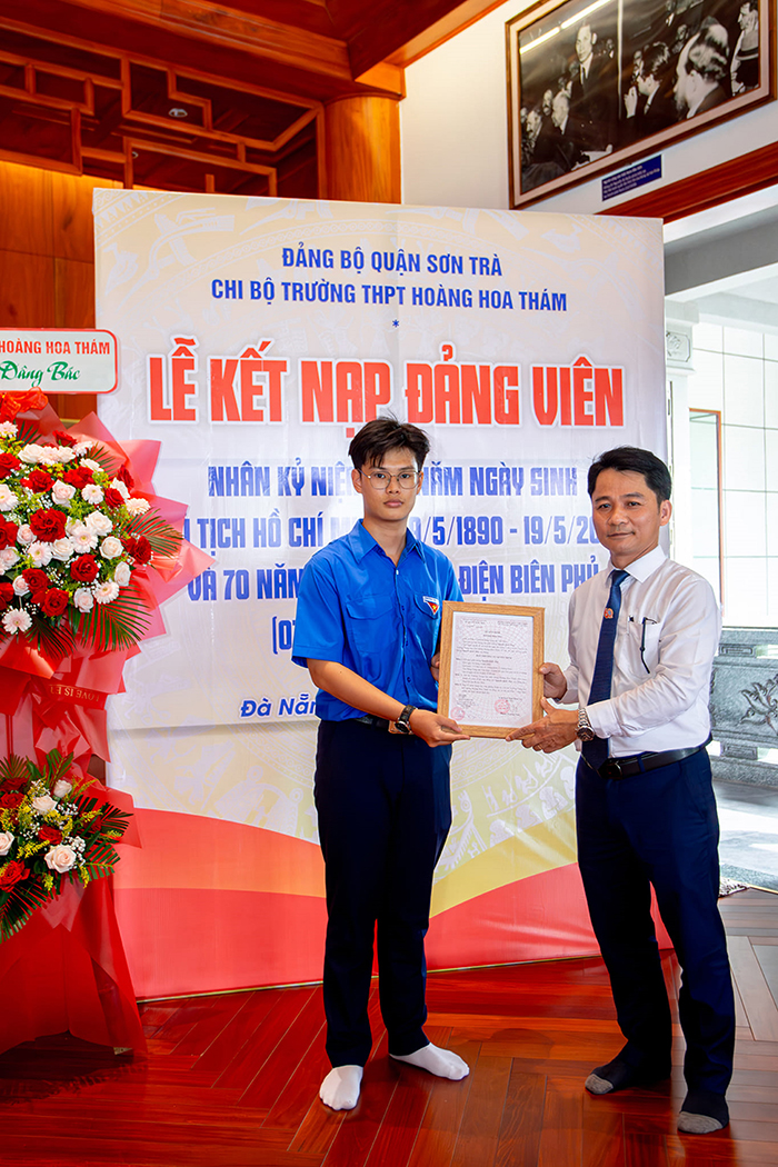 Đà Nẵng: Đẩy mạnh phát triển Đảng trong học sinh phổ thông