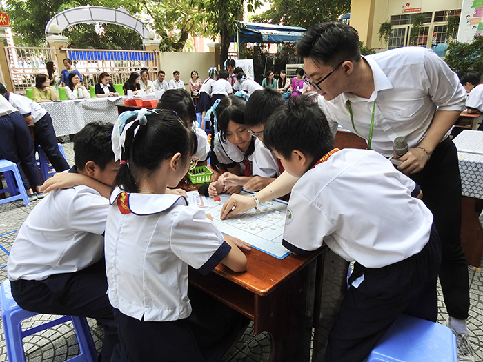 Giờ học toán bằng trò chơi dân gian: Kết hợp giáo dục hiện đại và di sản văn hóa truyền thống