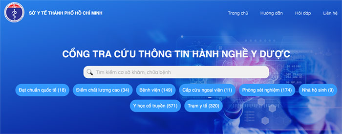 Sở Y tế TP.HCM thử nghiệm thành công “Cổng tra cứu thông tin hành nghề”