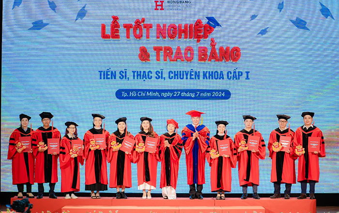 Trên 55% học viên sau ĐH của HIU tốt nghiệp loại giỏi