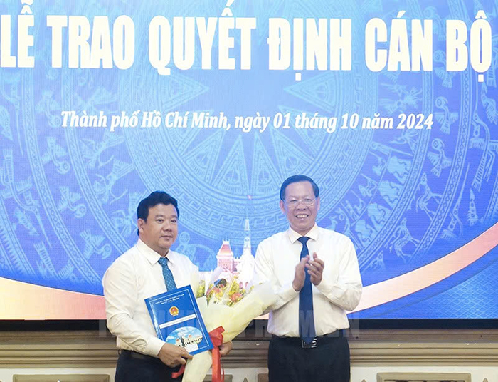 TP.HCM bổ nhiệm nhiều lãnh đạo sở, quận