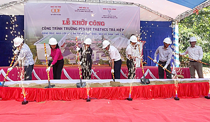 4,5 tỷ đồng xây dựng trường học cho học sinh vùng cao