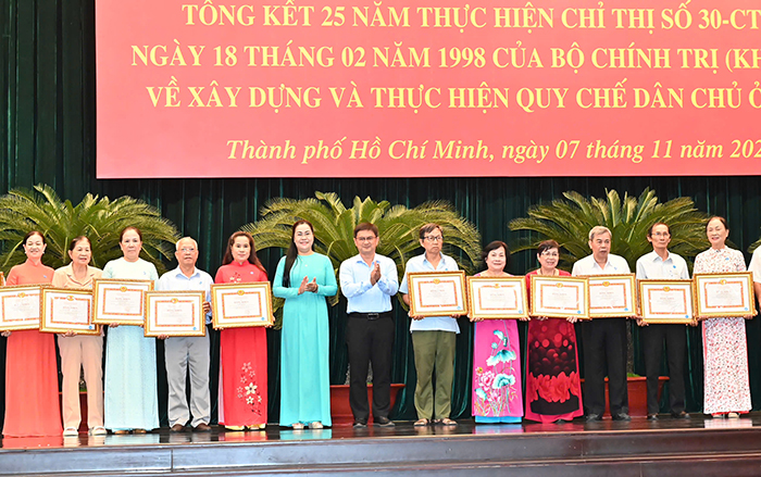 TP.HCM: Luôn có nhiều sáng kiến trong thực hiện quy chế dân chủ