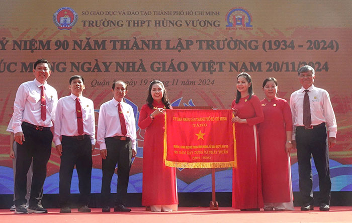 Ngôi trường ở TP.HCM “đón” tuổi 90 vào ngày đặc biệt