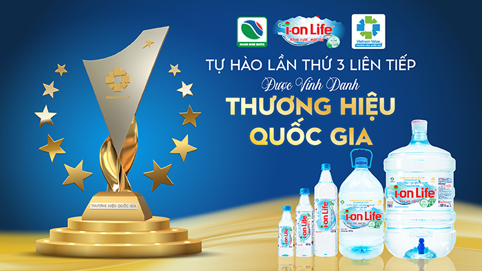 i-on Life được Chính phủ vinh danh Thương hiệu quốc gia lần thứ 3 liên tiếp