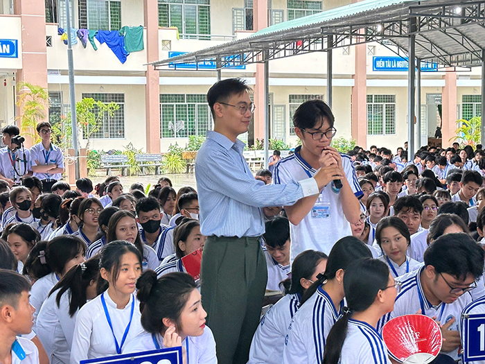 “Cùng bạn chọn nghề cho tương lai” đã đến với học sinh tỉnh Kiên Giang