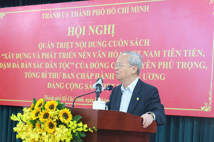 Quán triệt nội dung cuốn sách “Xây dựng và phát triển nền văn hóa Việt Nam tiên tiến, đậm đà bản sắc dân tộc” của cố Tổng Bí thư Nguyễn Phú Trọng