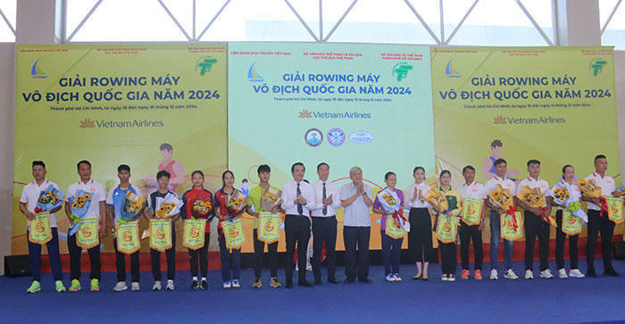 13 tỉnh, thành dự Giải Rowing máy vô địch quốc gia năm 2024