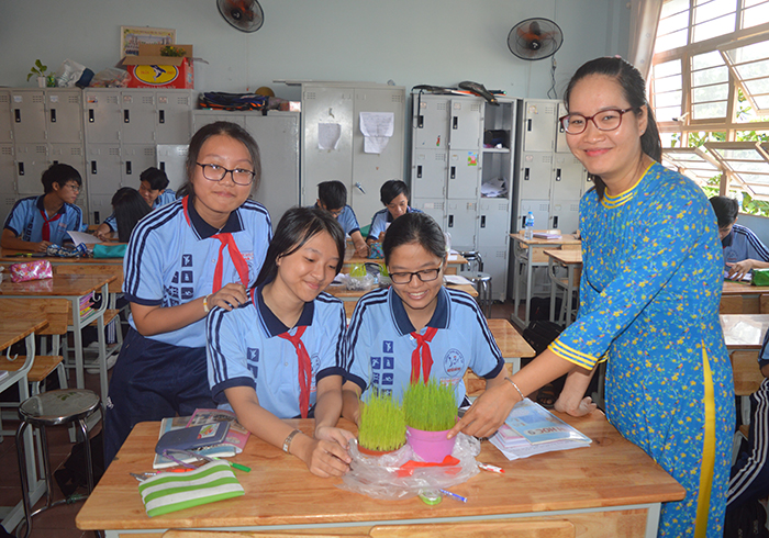 Giúp học sinh ứng dụng kiến thức môn sinh học vào thực tế