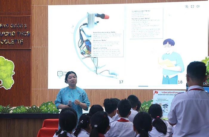 Học sinh ứng dụng kỹ năng… công dân số