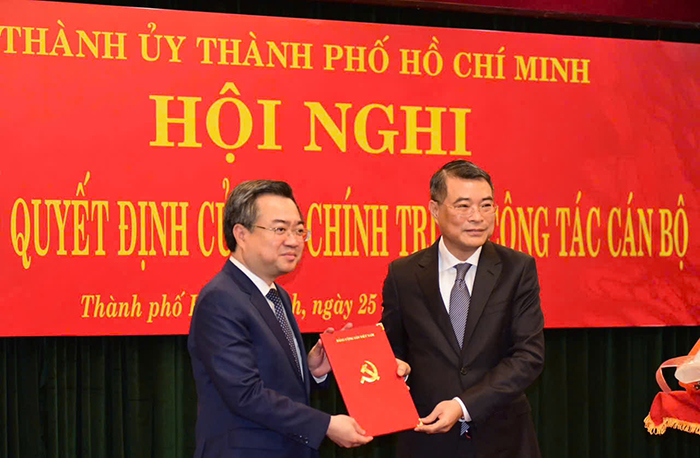 Ông Nguyễn Thanh Nghị làm Phó Bí thư Thường trực Thành ủy TP.HCM