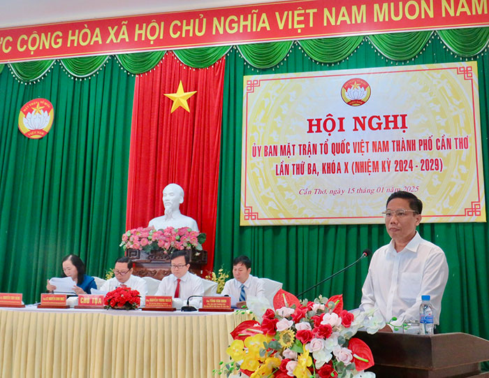 Ủy ban Mặt trận Tổ quốc Cần Thơ tích cực đóng góp cho sự phát triển chung của TP