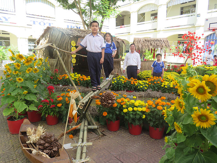 Cần Thơ: Sắc Xuân trong các nhà trường