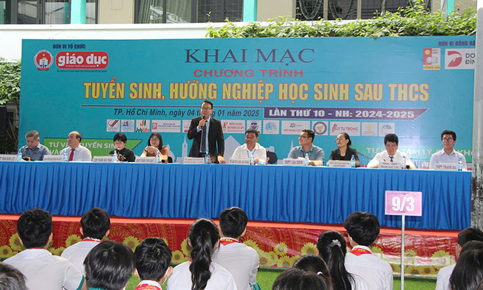 Khai mạc Chương trình Tuyển sinh, Hướng nghiệp học sinh sau THCS lần thứ 10