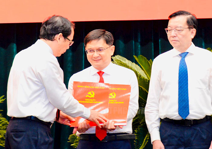 Đồng chí Nguyễn Mạnh Cường giữ chức Trưởng Ban Tuyên giáo và Dân vận Thành ủy TP.HCM