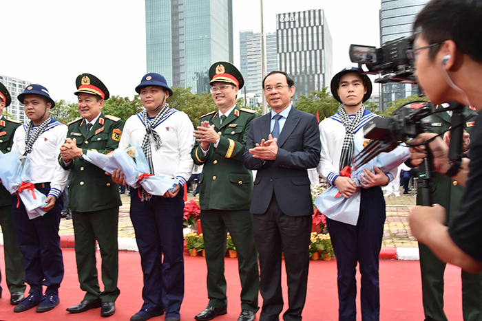 TP.HCM: Hơn 4.000 thanh niên lên đường nhập ngũ