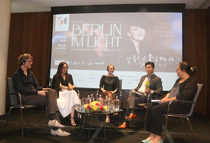Hòa nhạc “Berlin rực sáng” kỷ niệm 50 năm thiết lập quan hệ ngoại giao giữa Việt Nam và Đức
