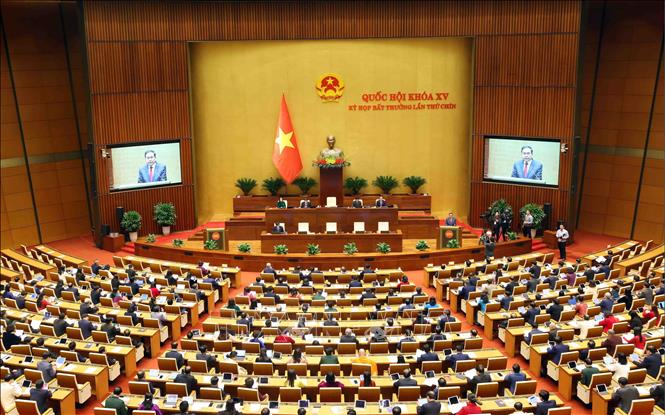 Khai mạc Kỳ họp bất thường lần thứ 9, Quốc hội khoá XV